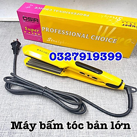 Máy bấm tóc,dập xù cao cấp bản lớn MS2180 vàng