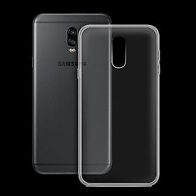 Ốp lưng silicon dẻo trong suốt Loại A cao cấp cho Samsung Galaxy J7 Plus