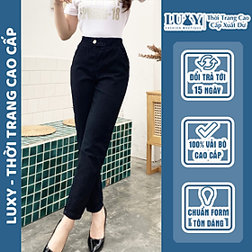 Quần jean nữ cạp chun co giãn 4 chiều LUXY V191 đủ size từ 40kg - 80kg
