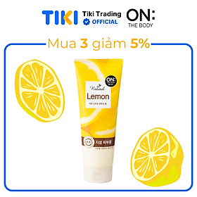 [Hàn Quốc] Sữa rửa mặt sạch sâu tạo bọt On The Body : The Natural Lemon