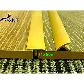 Mua Nẹp Đồng T15 Tròn đủ màu  Nẹp đồng chống trơn  thanh dài 4m HỖ TRỢ CẮT THEO KÍCH THƯỚC