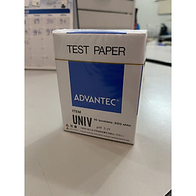 Giấy đo pH UNIV ADVANTEC, thang đo 1-11, dạng tệp