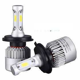 Đèn Pha bộ 2 món led E4 chân H4 siêu sáng cho ô tô xe máy