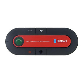 Wireless Bluetooth 4.1 Hands-free Car Charger Sun Visor Speakerphone Car Kit