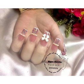 Nailbox/ móng giả thiết kế theo yêu cầu kèm keo dũa