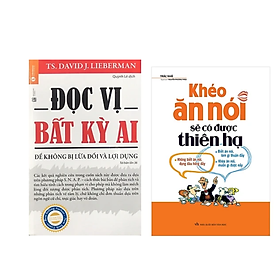 Combo 2 cuốn sách Tư Duy - Kĩ Năng Sống : Khéo Ăn Nói Sẽ Có Được Thiên Hạ ( Tái Bản ) + Đọc Vị Bất Kỳ Ai (Tái Bản 2019)