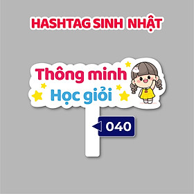 Mua Mẫu hashtag cầm tay sinh nhật  Bảng hashtag chụp ảnh cưới  sinh nhật  sự kiện  MS 28 - 54