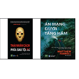 Combo Tiểu Thuyết Kinh Điển Thái Nhân Cách - Phía Sau Tội Ác+Án Mạng Dưới Tầng Hầm.MHBooks