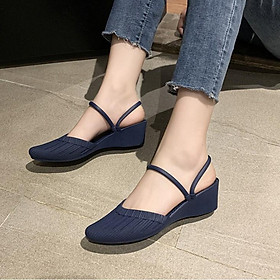 Giầy búp bê hở gót đi 2 kiểu tiện lợi phù hợp đi biển, dạo phố GN07