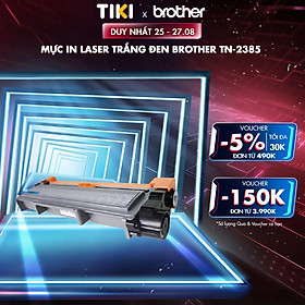 Brother TN-2385 Toner Mực Cho Máy In HL-L2321D, HL-2361DN, HL-2366DW, MFC-L2701D, MFC-L2701DW - Hàng Chính Hãng
