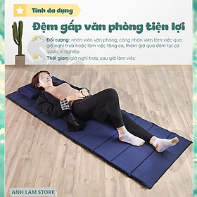 Nệm Gấp Ngủ Trưa Văn Phòng Tiện Lợi, Đệm Ngủ Trưa Văn Phòng Gấp Gọn - Nệm Ngủ Du Lịch Gấp Gọn - Đệm Gấp Kèm Túi