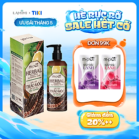 Dầu Gội Thảo Mộc Thiên Nhiên M.Pros 300ml - Cho Tóc Khô, Tóc Dầu, Tóc Thường - Sạch Sâu, Giảm Gãy Rụng - Lamimi Chính Hãng
