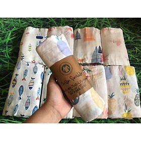 Khăn tắm Organic cotton Muslin Swaddle 120x120 cm