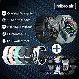 đồng hồ thông minh xiaomi Mibro Air XPAW001 Kết nối Bluetooth 5.0 theo dõi sức khỏe chống nước IP68 hỗ trợ Android iOS