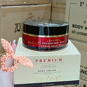 Premium Whitening Body Cream KB ONE 100g - Kem Trắng Da Toàn Thân Sữa Tuyết - Tặng Cột Tóc Ngẫu Nhiên
