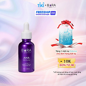 Tinh chất tẩy tế bào chết, cấp ẩm và làm sáng da Bora AHA 8% lọ 30ml