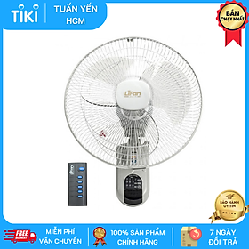 Mua Quạt treo tường Lifan TE-1689 có remote điều khiển  quạt đảo lượn sóng