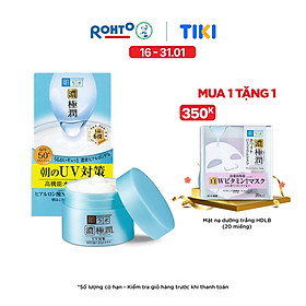 [Made in Japan] Kem dưỡng ẩm chống nắng ban ngày Hada Labo Koi-Gokujyun UV White Gel SPF50+ PA++++ RMV-RJ-HDLB-UWG (90g)