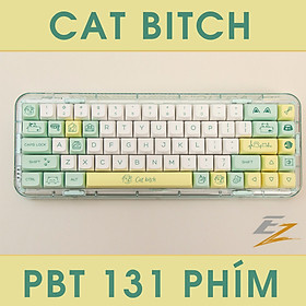 Mua Keycap Cho Bàn Phím Cơ Cat Bitch XDA Profile 131 Phím