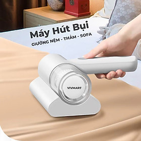 Máy Hút Bụi Diệt Khuẩn Giường Nệm, Thảm, Sofa Không Dây Đa Năng Gia Đình Mini Pin Sạc Diệt Khuẩn 99% Bằng Công Nghệ UV