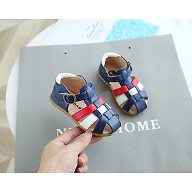 Giày sandal quai hậu cho bé trai phong cách Hàn Quốc size 21