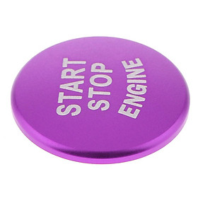Start Stop Engine Button Switch Cover Red For  1 2 3