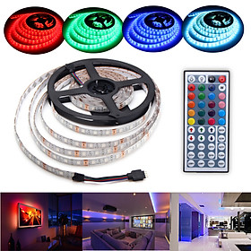 Dải đèn LED dài 5M 300 bóng Không thấm nước có Điều Khiển từ xa 12V ổ cắm tiêu chuẩn Mỹ