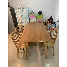 Mua Set Bàn Ăn 6 Ghế Sunny (Trắng)
