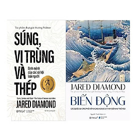 Combo Sách: Súng vi trùng và Thép + Biến Động: Các Quốc Gia Ứng Phó Với Khủng Hoảng và Thay Đổi Như Thế Nào?