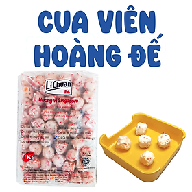 Viên Cua Hoàng Đế ( Tôm Hùm Viên ) 50 Viên Gói 1kg - Hàng phân phối