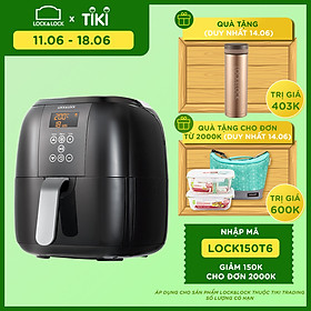 Nồi Chiên Không Dầu Điện Tử Lock&Lock ECF-300B (3 lít) - Hàng Chính Hãng