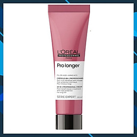 KEM DƯỠNG XẢ KHÔ L'OREAL SERIE EXPERT PRO LONGER 10-IN-1 CREAM MỀM MƯỢT CHẮC KHỎE LÀM DÀI TÓC 150ML