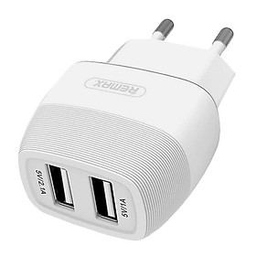 Adapter Sạc 2 Cổng USB 2.1A Remax RP-U29 - Hàng chính hãng