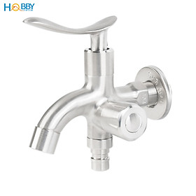 Mua Củ sen lạnh đa năng 2 van xả inox 304 xước Hobby home decor CS4 ren 21