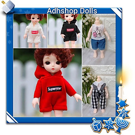 Quần Áo Búp Bê Baboliy 16cm Mẫu Bé Trai Adhshop