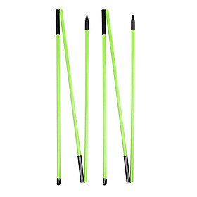 2x Golf Swing Trainer Collapsible 48 inch Golf Alignment Sticks Training Aid