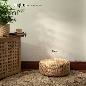 Đôn lục bình đan thủ công (Hàng XK) 40x20cm/40x40cm | ongtre (Vietnam)