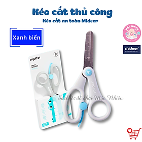 Đồ Chơi Cắt Giấy Thủ Công Tạo Hình Sáng Tạo 03 Cấp Độ - Mideer Lets Cut Paper cho Bé 3 4 5 Tuổi