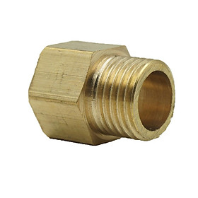 1-1Inch Brass Barbed Double End Hose Tube Pipe Fittings Threaded Connector A
