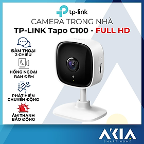Camera Wifi Trong nhà Tp-Link Tapo C110 / C100 - Đàm thoại 2 chiều, Có loa báo động - Hàng chính hãng