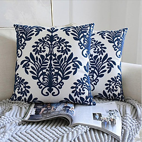 Mua Gối Tựa Lưng Sofa Thêu Hoa Châu Âu