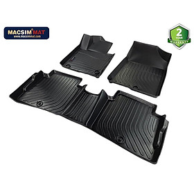 Thảm lót sàn xe ô tô Kia Optima 2016- nay Nhãn hiệu Macsim chất liệu nhựa TPV cao cấp màu đen