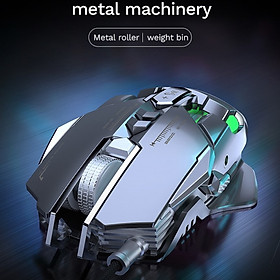 Mua Chuột cơ gaming led RGB 6400DPI MK300 mechanical Gaming mouse Esport