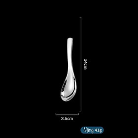 Mua Muỗng thìa ăn phở súp inox 316 sang trọng -hàng đẹp