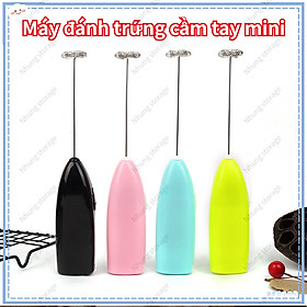 Mua Máy Đánh Trứng Quấy cháo trẻ em Tạo Bọt Cafe Cầm Tay mini Tiện Lợi