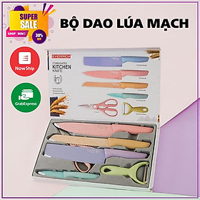 Mua Bộ Dao Nhật ASAKH Làm Bếp gồm 6 Món Lưỡi Sóng Cao Cấp  Chất Liệu Hợp Kim CHỐNG DÍNH