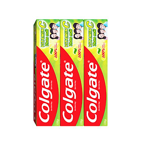 Bộ 3 Kem đánh răng Colgate Vitamin C thơm mát 170g/ tuýp