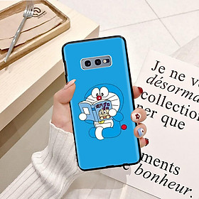 Ốp lưng điện thoại Samsung Galaxy S10e viền silicon dẻo TPU  hình Doremon Nhảy Múa - Hàng chính hãng