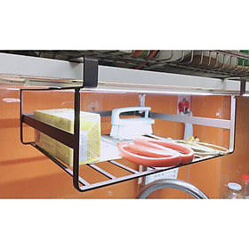 Mua Kệ Sắt Đa Năng Treo Gầm Bàn Kệ Tủ Đồ dùng cá nhân một cách gọn  gàng  tránh thất lạc sơn tĩnh điện đen chống rỉ ( Giao ngẫu nhiên ) ANTH