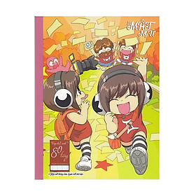 Tập Vở Học Sinh Lớp Học Mật Ngữ 80 Trang (5 Ôly Gáy Vuông)